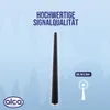 alca® Dachantenne passend für FIAT Oval Universal 20 cm Kfz Produktbild-Vorschau 6