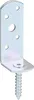 Alberts 843809 Flechtzaunhalter L-Form, galvanisch Produktbild-Vorschau 1