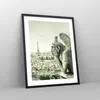 Gerahmtes Poster - Schwarzer Rahmen - Wasserspeier Paris Produktbild-Vorschau 8