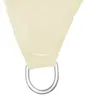Dreieck Sonnensegel 3,6x3,6x3,6m Beige mit Produktbild-Vorschau 2