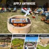 SucceBuy, griglia rettangolare in acciaio per barbecue Anteprima dell’immagine prodotto 6