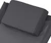A close-up view of a dark gray cushion on a lounge chair. Produktbild-Vorschau