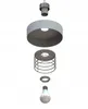 Lampa Sufitowa Wisząca Żyrandol Beżowa ECRU Złoto 1xE27 LED Podgląd zdjęcia produktu 7