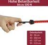 DEUBA® 12er-Set Spanngummi Metallhaken 4 Längen 30-95cm Produktbild-Vorschau 5