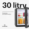 Klarstein Lodówka, Mini lodówka ze szklanymi drzwiami, Mini Podgląd zdjęcia produktu 2