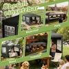 Pavillon de jardin QEENTOE, 3x6 mètres, anthracite, tente Voir les images du produit 6
