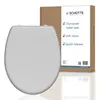 SCHÜTTE Duroplast WC sedadlo GREY, mäkko zatvárateľné WC Náhľad obrázku produktu 1