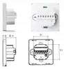 Czarny Termostat Pokojowy Panel Lcd 16A Wifi Tuya Produktbild-Vorschau 17