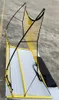 Sandora Rebound Fußballtor 183 x 143 x 100 cm gelb schwarz Produktbild-Vorschau 4