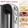 Elektrischer Handmixer 800W Edelstahl Handrührgerät Produktbild-Vorschau 3