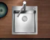 BLANCO CLARON 400-IF/A, Schrankwaschbecken, Edelstahl, Produktbild-Vorschau 3