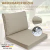 Herlag Loungekissen Sunny, Rückenkissen 40x70x15cm Natur, Produktbild-Vorschau 5