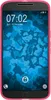PhoneNatic Case kompatibel mit Motorola Moto G4 Plus - pink Produktbild-Vorschau 2