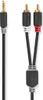 Nedis Cavo audio stereo - Spina 3,5 mm - Spina 2x RCA - Anteprima dell’immagine prodotto 2