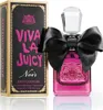 A bottle of Juicy Couture Viva La Juicy Noir eau de Parfum and its packaging are displayed against a white background. Podgląd zdjęcia produktu