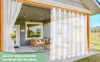 Outdoor Vorhang Extra Breit Wasserdicht Transparent Voile Produktbild-Vorschau 4
