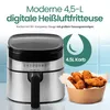 Emerio Airfryer XL 1300 W – 4,5 litri – Friggitrice ad aria Anteprima dell’immagine prodotto 4