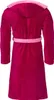 Vossen Kapuzenbademantel Poppy Farbe cranberry Größe 42/48 Produktbild-Vorschau 2