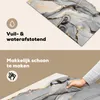 KitchenYeah© Herdabdeckplatte Marmor - Gold - Grau , Produktbild-Vorschau 2