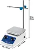 A laboratory magnetic stirrer with a heating plate and a stand. Náhled obrázku produktu