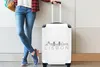 MuchoWow® Koffer Handgepäck Trolley Rollkoffer Kleine Produktbild-Vorschau 5