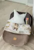 Sweet Teddy & Latte Velvet Fußsack für Autositz und Produktbild-Vorschau 5