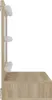 vidaXL Armoire de toilette avec LED Chêne Sonoma 60x31,5x62 Voir les images du produit 5