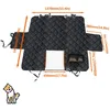 Hundeschutzdecke Auto Rückbank 133x140cm Wasserdicht Produktbild-Vorschau 8