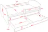 Happy Babies Kinderbett - Mit Matratze & Schublade und Produktbild-Vorschau 4