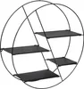 Regal "Lara" Metall - schwarz - D.50 cm - Atmosphera Produktbild-Vorschau 1