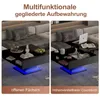 Radelldar Couchtisch höhenverstellbar mit LED Beleuchtung, Produktbild-Vorschau 4