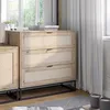 Komoda Vicco Natal Hnedá 92 x 92.5 cm s 3x zásuvkami, Model Náhľad obrázku produktu 4