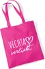 Huuraa Jutebeutel Vechta verliebt 10 Liter Fuchsia Produktbild-Vorschau 1