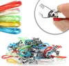 com-four® 50x handdoekhouder-clips van kunststof en Productafbeelding-voorbeeld 3
