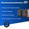 Feuchtraum Steckdose 2-fach IP55, anthrazit, REV AquaStorm, Produktbild-Vorschau 2