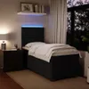 Boxspringbett mit Matratze Schwarz 90x190 cm Samt Produktbild-Vorschau 4