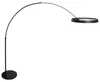 Stehlampe - schwarz - Ringlux -  metall - bogenlampe - LED Produktbild-Vorschau 2