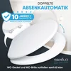 SANILO® WC-Sitz mit Absenkautomatik Weiß, Toilettendeckel Produktbild-Vorschau 3