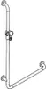 HEWI 801.33.216 98 Winkelgriff m.Br.H.Stg. Ser 801, Produktbild-Vorschau 3