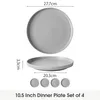 Teller set 4er Ø27,7 cm Speiseteller Pastateller Produktbild-Vorschau 2