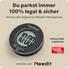 Needit ParkOne (elektronische parkeerscheibe), zwart Productafbeelding-voorbeeld 2