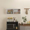 HOMCOM Badkamerkast, hangkast, wandkast met omhoogklappende Productafbeelding-voorbeeld 7