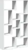 vidaXL Libreria bianca 72x20x120,5 cm Materiale ligneo Anteprima dell’immagine prodotto 6