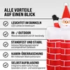 MONZANA Aufblasbarer Weihnachtsmann im Kamin 178 cm Produktbild-Vorschau 7