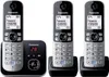 Telefono cordless trio dect con segreteria telefonica Anteprima dell’immagine prodotto 1