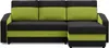 A sectional sofa with a chaise lounge, shown from the front against a white background. Produktbild-Vorschau