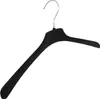 Samt Kleiderbügel für Blusen und Hemden 45 cm schwarz NEU Produktbild-Vorschau 2