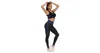 Yoga Sense fitness set dámsky čierna-modrá, M Náhľad obrázku produktu 2