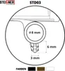 Türdichtung SCHLAUCHDICHTUNG Türgummi 10m 8mm STD03 SCHWARZ Produktbild-Vorschau 4