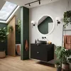 RODAN | Koupelnová Skříňka - 80 CM - Černá Matná - Moderní Náhled obrázku produktu 4